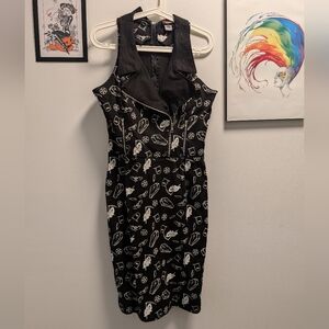 Switchblade Stiletto Reaper Moto Dress